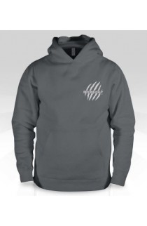 Buck Ugly Bear Hoodie Charcoal