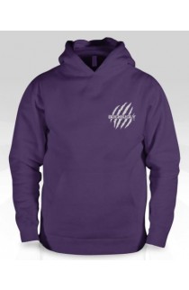 Buck Ugly Bear Hoodie Purple