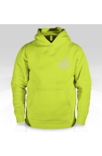 Buck Ugly Bear Hoodie Safety Green