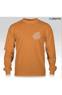 Buck Ugly Bear Long Sleeve T~Shirt Safety Orange