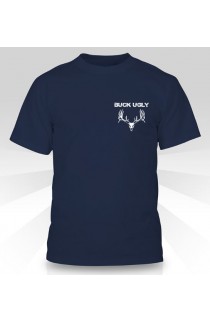 Buck Ugly Deer T~Shirt Navy