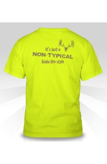 Buck Ugly Deer  T~Shirt Safety Green