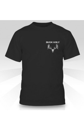 Buck Ugly Deer T~Shirt Black
