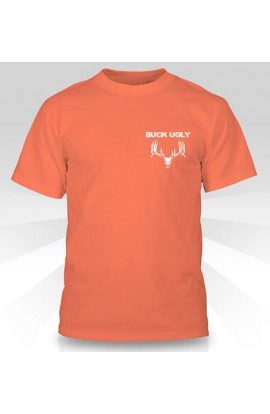 Buck Ugly Deer T~Shirt Safety Orange