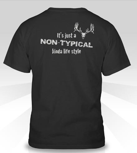 Buck Ugly Deer T~Shirt Black